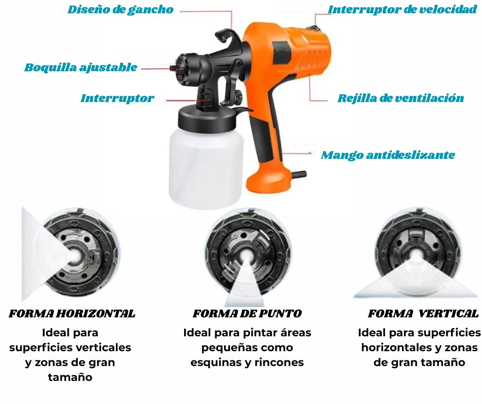 Compresor Eléctrico Pintar Paint Spray